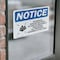 Signmission Secondary Evacuation Point Sign With Symbol, 7 in W x Rectangle, Vinyl Decal OS-2PACK-NS-D-57-L-18264 - alternate 5